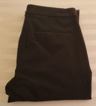 NWT J Crew Kate Black Cotton Blend Pants Jeans Size 6 Tall - £27.12 GBP