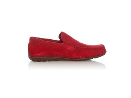 Rockport Men&#39;s Cape Noble Suede Moc Red Size 12 Wide - £79.12 GBP