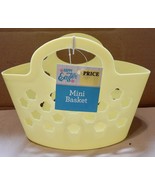 Easter Mini Baskets You Choose Color Plastic 8 1/2&quot; x 6 1/2&quot;  NIB 263Y - $4.74 CAD