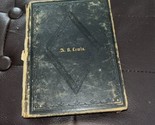 Hymn and Tune Book for The Church and the Home - 1868 - $29.70
