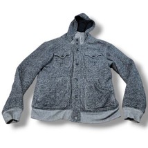 Rock Revival Jacket Size Medium Button Up Sweater Jacket Embroidery Button Flaw - £30.02 GBP