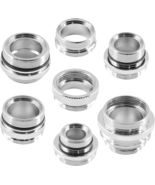 7-Piece Faucet Adapter Set - Brass Male &amp; Female Aerator Adapters for Si... - $280.22 MXN