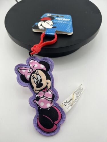 Disney Mickey Mouse and Friends Minnie Mouse Keychain Bag Clip Plush - $4.75