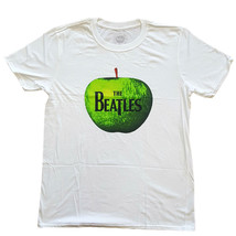 White The Beatles Apple Logo Official Tee T-Shirt Mens Unisex - £25.10 GBP