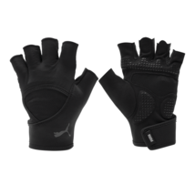 PUMA TR ESS Gloves Up Sportswear Training Support Gloves Black NWT 04146603 - $48.36