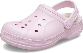 Crocs Ralen Lined Clog Rose Ballerina Pink GIRLS Child Size 3 BRAND NEW ... - £25.25 GBP