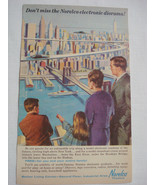 1964 World&#39;s Fair Ad Norelco Theatre Electronic Diorama - $10.96 CAD