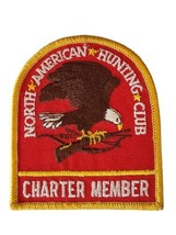 North American Hunting Club Embroidered Patch 3-1/8” X 3-5/8” Charter Me... - $9.79