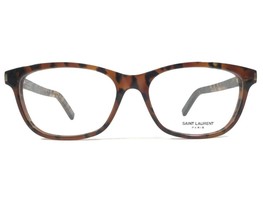 Saint Laurent SL12 009 Eyeglasses Frames Tortoise Square Full Rim 52-16-140 - £125.79 GBP