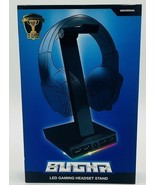 Gaming Headset Stand w/ 4 USB Ports &amp; Phone Charging Stand TikTok RGB Bu... - $33.33 CAD