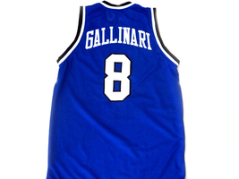 Danilo Gallinari #8 Italia Men Basketball Jersey Blue Any Size image 5