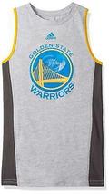 NBA Youth Boys 8-20 Golden State Warriors Fan Gear Tank-Heather Grey-L(1... - £12.69 GBP