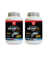 heart health supplement - ALASKAN SALMON OIL 2000 - omega-3 supplement 2... - £37.46 GBP