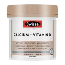 Swisse Ultiboost Calcium + Vitamin D 150 Tablets - $35.99