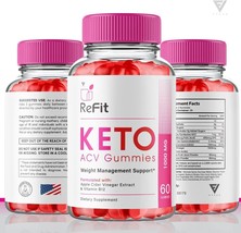 Keto ACV Gummies Advanced Weight Loss – 1,000mg Keto Apple Cider 60ct Exp:03/25 - £15.77 GBP