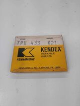 Kennametal TPU 433 K21 Triangular Carbide Inserts, Grade K21 5pcs  - $527.48 MXN