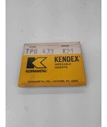 Kennametal TPU 433 K21 Triangular Carbide Inserts, Grade K21 5pcs  - $28.50