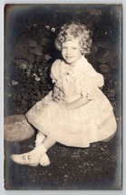 RPPC Upper Milford PA Heist Family Adorable Little Girl Real Photo Postcard Q21 - £10.35 GBP