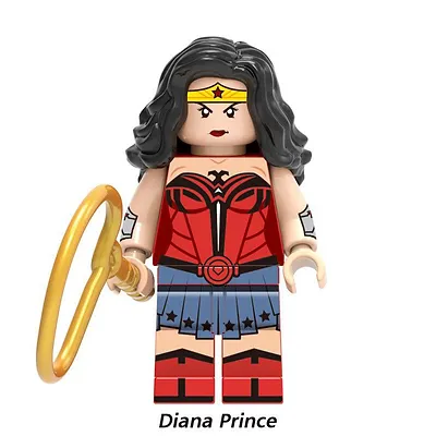 YYStore Minifigure Custom Toy Wonder Woman Golden Age DC Comic - £5.12 GBP