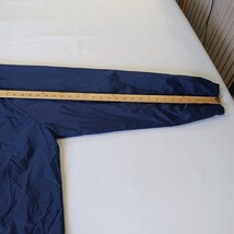 Athletech RN#83053 Mens Blue Cotton Windbreaker Snap Front Pockets Lined Size 2X image 7