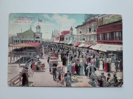 Vintage Postcard Easter Promenade Boardwalk Atlantic City NEW JERSEY NJ 1920 - £4.25 GBP