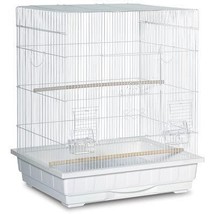 Prevue Pet Keet Tiel Square Roof Bird Cage White SP25212W W - $2,894.31 MXN