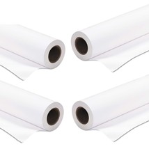 NEW 24&quot; x 150&#39; CAD 20 lb. Inkjet CAD Plotter Paper - 2.0&quot; Core 4 Rolls - £31.06 GBP