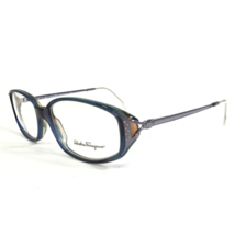 Salvatore Ferragamo Eyeglasses Frames 2581-B 470 Blue Purple Crystals 54-16-130 - £54.62 GBP