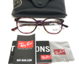 Ray-Ban Eyeglasses Frames RB5397 ELLIOT 8175 Purple Tortoise Square 48-1... - $89.09