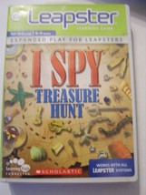 LEAPFROG GAME NEW - I SPY TREASURE HUNT AGES 6-9 EXPANDED PLAY FOR LEAPS... - $8.00