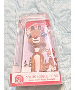 Rudolph The Red Nosed Reindeer Solar Bobblehead - $10.00