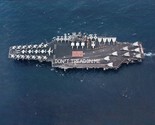 USS INDEPENDENCE 8X10 PHOTO CV-62 NAVY SHIP AIRCRAFT CARRIER DON&#39;T TREAD... - £3.86 GBP