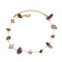 Atural stone bracelet for women men adjustable irregular bead bracelet handmade fashion thumb200
