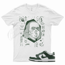 White BF T Shirt for N Dunk Low Team Green White Spartan Hunter Air - £20.49 GBP+