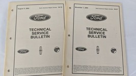 OEM 2004 Ford Technical Service Bulletin 04-15 and 04-21 - $375.23 MXN