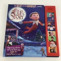 Elf On The Shelf Presents The Elf&#39;s Story Play A Sound Hardcover Christmas Book - £39.52 GBP