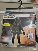 LEGO Darth Vader Boy Child Costume Disney Star Wars Walmart Exclusive Dr... - £11.77 GBP