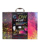 Glow and Neon Drawing and Painting Art Set for Children and Adults, 61 P... - $44.68