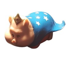 Wonder Pets Wonder Woman Pig White Star Tiara Blue Cape Pig figure - £4.74 GBP