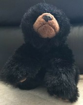 TY 1996 Classic BLACK PAWS THE TEDDY BEAR 12&quot; Plush Stuffed Animal Toy - £11.79 GBP