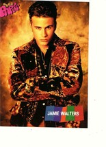 Jamie Walters Out of the Blue Cast teen magazine pinup clipping Teen Party - £3.99 GBP