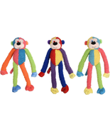 International DMP37812 Multicrew Monkey Plush Dog Toy, 17-Inch, Colors V... - $334.11 MXN