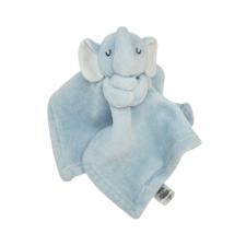 Tahari Baby Blue Elephant Security Blanket Stuffed Animal Plush Soft Toy Lovey - £44.09 GBP