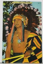 Indian A Native Oklahoma Indian Youth Postcard J17 - £3.95 GBP