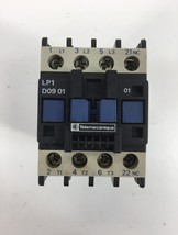 Telemecanique LP1D0901 24V Contactor 24VDC Coil 600VAC 25Amp W/LA4DC1U A... - $14.20