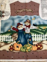 Pumpkin Pals Vest ©1998 Past &amp; Presents Daisy Kingdom Fabric Panel 3640 sz 8-22 - £13.40 GBP