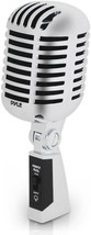 Pyle Classic Retro Dynamic Vocal Microphone - Old Vintage Style Unidirectional - £31.94 GBP