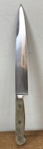 JA Henckels Friodur German Kitchen Chef Steak Knife 8.25” Blade Wood Handle - $59.39
