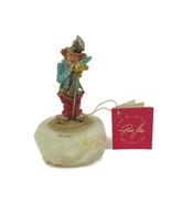 1989 Ron Lee Signed Rest Stop Sad Clown Metal Enamel Marble L-149 Limite... - $31.45