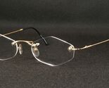 Vintage Optik Fleckenstein 13 2 Gold /Silver UNIQUE EYEGLASSES GLASSES 4... - $112.86